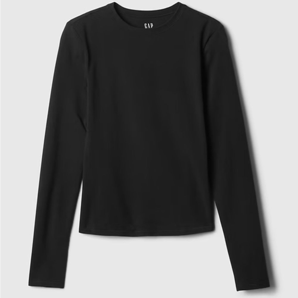 GAP Black Long Sleeve Women's Top Size Small
